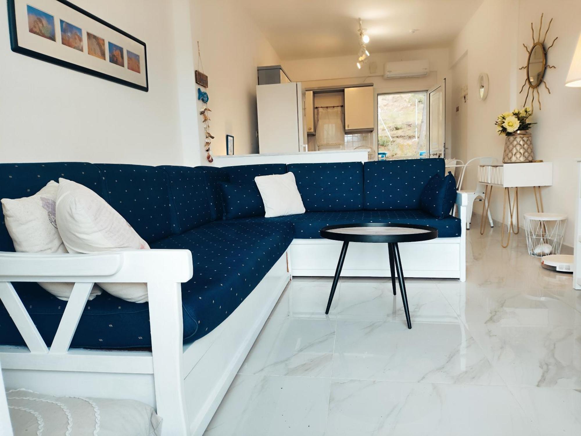 Siviri Sea & Forest-Cozy Apartment With Garden & Nature Views Exteriör bild